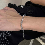 Simple crystal bracelet mf2866